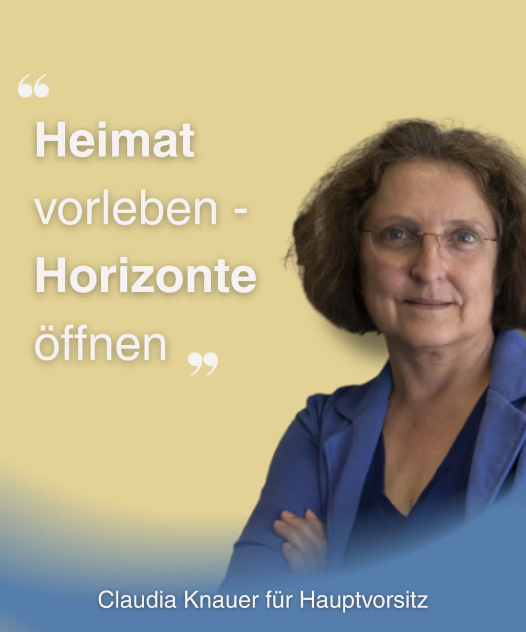 Porträt von Claudia Knauer